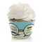 Big Dot of Happiness Dashing Little Man Mustache Party - Baby Shower or Birthday Party Decorations - Party Cupcake Wrappers - Set of 12